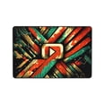 thumbnail image 4 of Abstract Colorful Play Rugs Doormat, Non-Slip Machine Washable Carpets Floor Door Mat , 36" x 24", 4 of 6