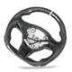 thumbnail image 5 of Volante de fibra de carbono de cuero de napa con calefacción de repuesto para Tesla Model 3 Y 2017-2023, 5 of 11