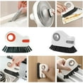 thumbnail image 5 of Groove Cleaning Brush,Groove 2 in 1 Multifunction Hard Bristle Cleaning Brush with Hidden Scraper for Sliding Door Track, Window Sill, Window Seal, 5 of 7