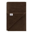 thumbnail image 4 of American Soft Linen Luxury 40x80 Oversized Bath Sheet, 100% Cotton XL Turkish Bath Sheet Towel, Brown, 4 of 6