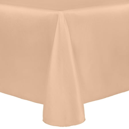 

Ultimate Textile Reversible Shantung Satin - Majestic 70 x 104-Inch Oval Tablecloth