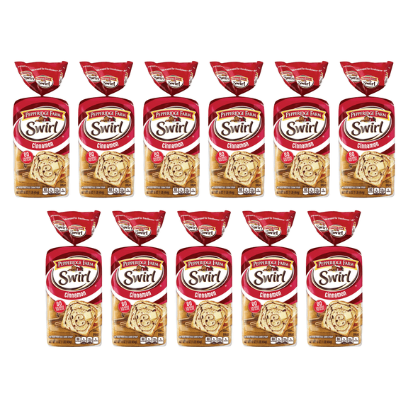Pepperidge Farm Swirl Cinnamon Breakfast Bread, 16 oz 11-Pack (11 loaves)