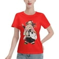 thumbnail image 1 of T-Shirt Basique à Manches Courtes pour Femmes Demon Slayer : Koiju et Nidouzi, 1 of 6