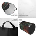 thumbnail image 6 of DouZhe Waterproof Collapsible Large Laundry Baskets, Fractal Colorful Vortex Prints Circular Hamper with Handles, 6 of 7