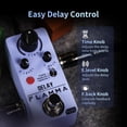 thumbnail image 3 of FLAMMA FC03 Delay Pedal Mini Digital Electric Guitar Effects Pedal with Analog Real Echo Tape Echo Delay True Bypass, 3 of 9