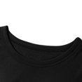 thumbnail image 4 of Fanxing Tops for Women Built in Bra Cozy Scoop Neck Short Sleeve T-Shirts Yoga Workout Tops Black,M, 4 of 6