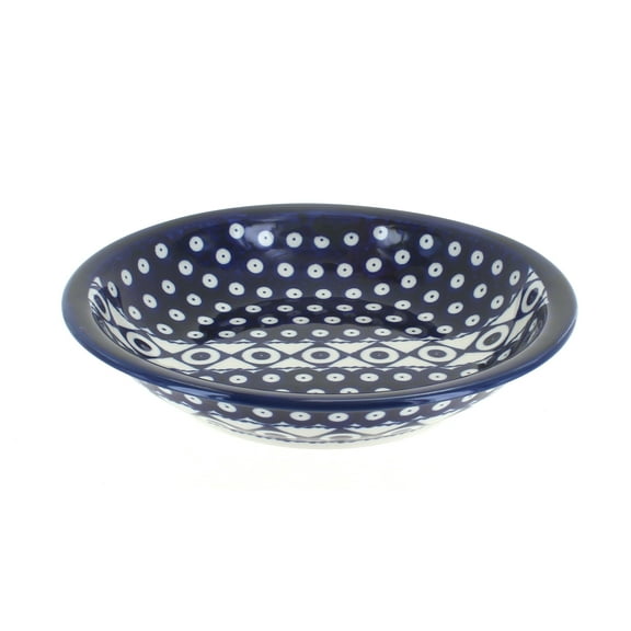 Blue Rose Polish Pottery Xena Soup Plate