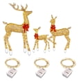 thumbnail image 4 of Año Nuevo Navidad brillante linda exquisita decoración ambiente festivo ciervo, 4 of 6