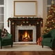 thumbnail image 5 of xihome Cinta floral de 2 metros con cordn ajustable y pompones para decorar el rbol de Navidad y adornar ventanas., 5 of 6