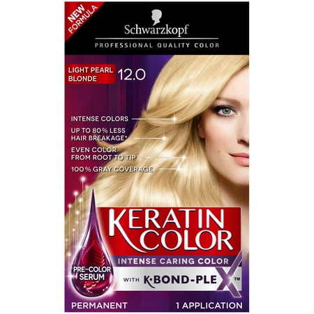 Schwarzkopf Keratin Color Permanent Hair Color Cream, 12.0 ...