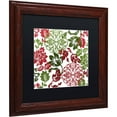 thumbnail image 2 of Trademark Fine Art "Woodlands Christmas I" Canvas Art by Color Bakery Black Matte, Wood Frame, 2 of 4