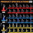 thumbnail image 4 of Kit de prensado SOMELINE Ratcheting 39 terminales AWG 22-10, 4 of 8