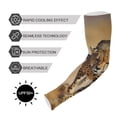 thumbnail image 5 of ALAZA Cheetah Leopard Running UV Sun Protection Arm Sleeves UPF 50+ Compression Cooling Sleeve 1 Pair, 5 of 7