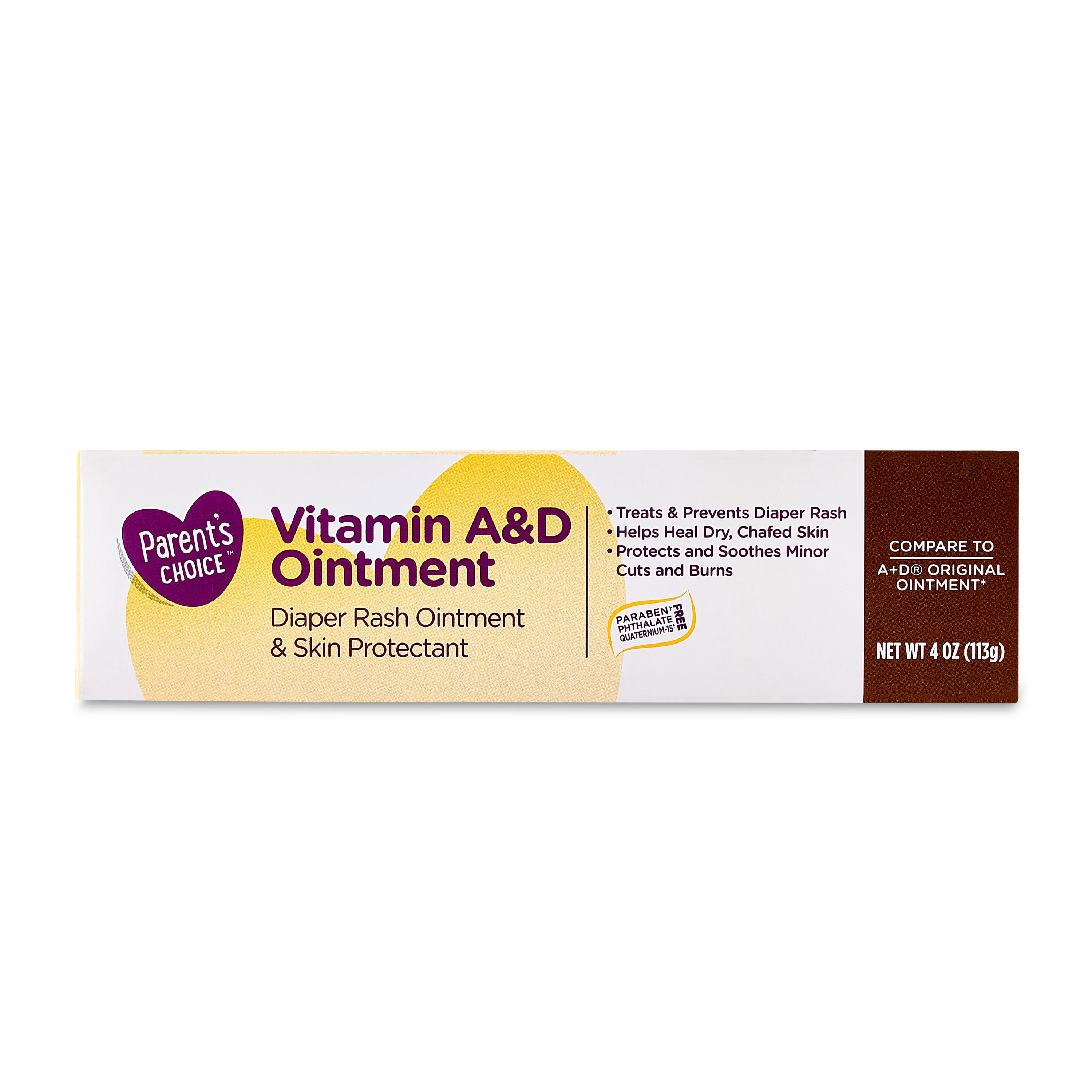 (4 pack) Parent's Choice Vitamin A and D Ointment, 4 oz
