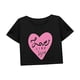 thumbnail image 5 of Camiseta corta para mujer, ropa de verano, camiseta con cuello redondo para el trabajo, compras, uso diario SG, 5 of 7