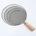 thumbnail image 4 of Yeacher Stainless Steel Splatter Screen with Fine Mesh Wooden Grip Handle Kitchen Accessories for Frying, 4 of 8