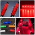 thumbnail image 2 of Miangastore 6Pcs Marine Boat Lights 6 LEDs Interior Lights Waterproof Boat Navigation Lights, 2 of 9