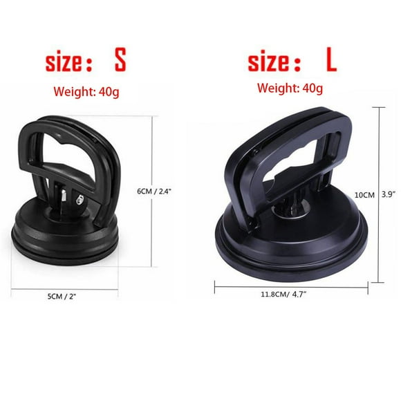 2 Pcs Dent Puller Dent Remover Tool Suction Cup Lifter for Cars Dent Glass Tiles Mirror Lifting and Objects Moving