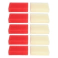 thumbnail image 1 of 10Pcs Multifunctional Cleaning Cloths Sponge Tableware Dish Bowl Pot Kitchen, Car ( 12x7x3cm / 4.7x2.8x1.2in, Red, Beige), 1 of 5