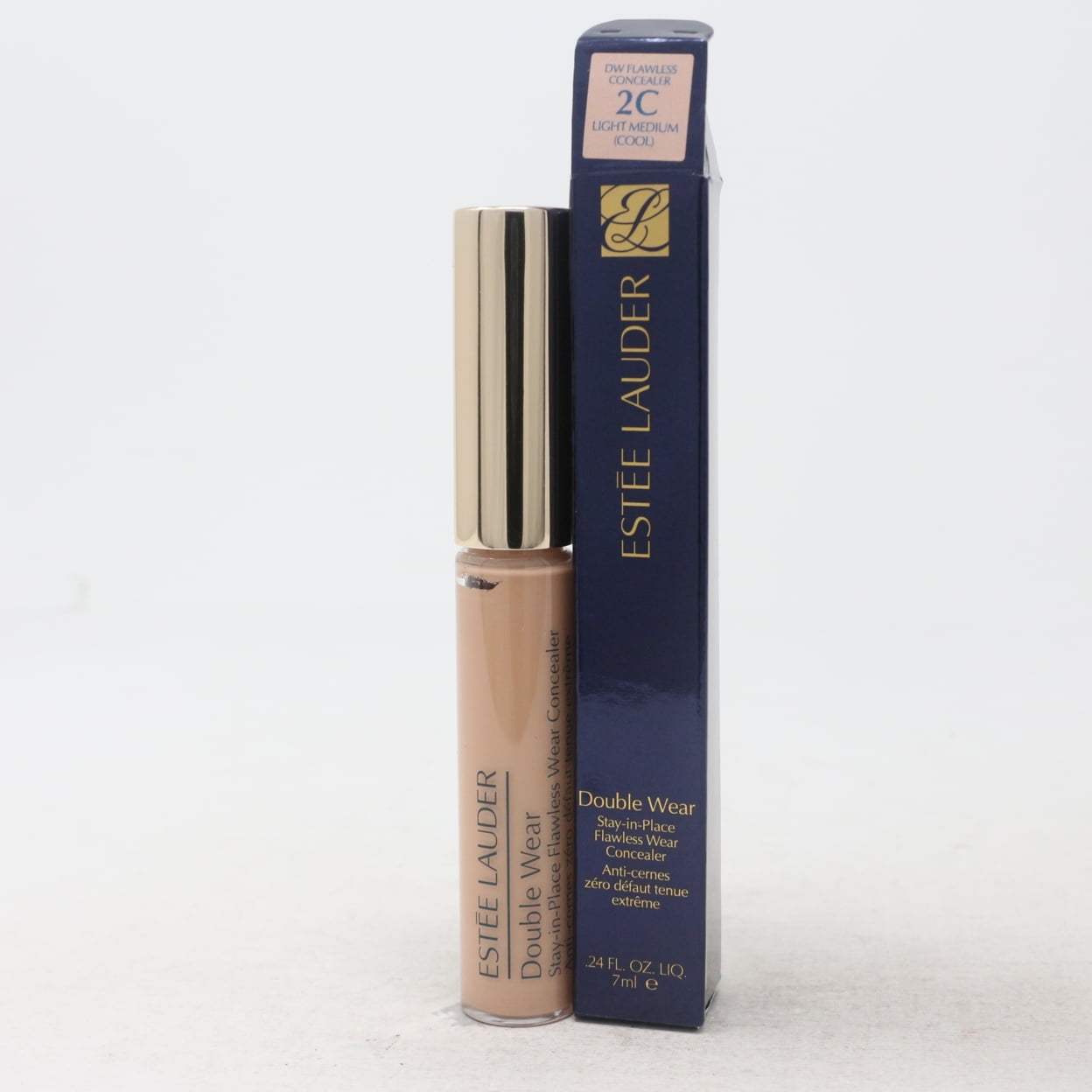 Estee Lauder Double Wear Radiant Concealer 4W Medium Deep .24 oz (4W Medium Deep)
