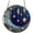 Blue, variant on Jiibva Ramadan Door Sign, Acrylic Eid Mubarak Hanging Plaque Wreath Middle East Style Hanging Disc for Muslim Wall Window Porch Decor