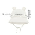 thumbnail image 3 of hengsof Baby Bucket hat Cute Infant Fashion Solid Color Sun Hat UPF 50+ Sun Protection Summer Girls Boys Hats, 3 of 7