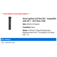 thumbnail image 2 of Direct Ignition Coil Boot Kit - Compatible with 2011 - 2015 Ram 1500 2012 2013 2014, 2 of 2