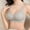 Gray, variant on DondPO Bras for Women Bras for Women Padded No Underwire Scalloped Bras Soft Wireless Comfort Bralettes Full Coverage Everyday Bra Wireless Bra Seamless Bras Beige L