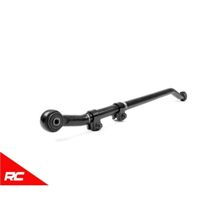Rough Country Rear Forged Adjustable Track Bar compatible w/ 1997-2006 Jeep Wrangler TJ w/ 0-6