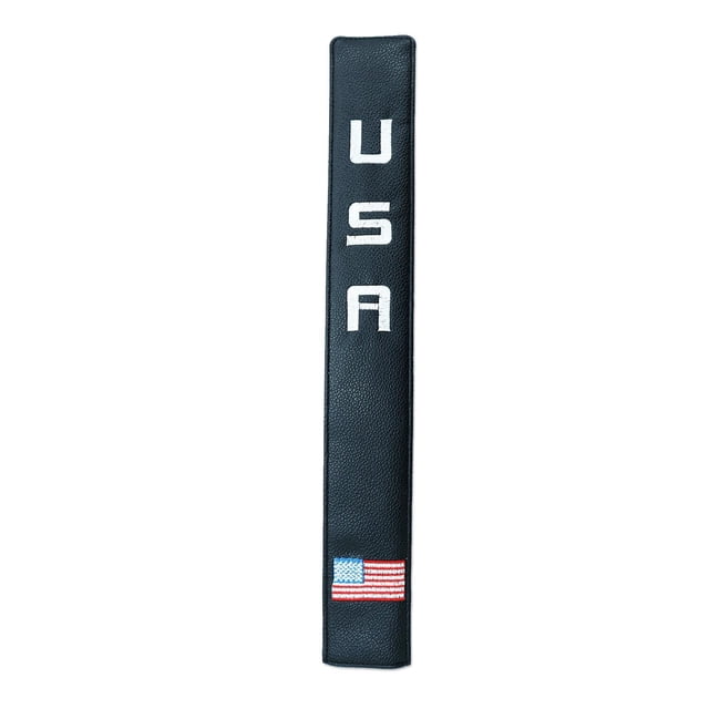 Sonducket Golf Alignment Stick Cover four Leather Quality High Golf negro