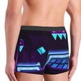 thumbnail image 6 of Sigee Geometry Dash (68) for Men's Cotton Panties Soft, Breathable, and Comfortable Boxer Briefs,Small, 6 of 7