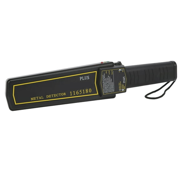 Detector de metales MD‑1165180 Mini detector de seguridad portátil para lugares públicos, escuelas y bares