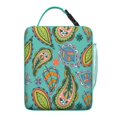 thumbnail image 5 of Premium Insulated Paisley Lunch Box for Men & - Reusable Lunch Bag with,Hour Temperature Retention, Compact & Lightweight Design for Office, Work, Picnic, Travel - Durable Lunch Tote for Adults., 5 of 5