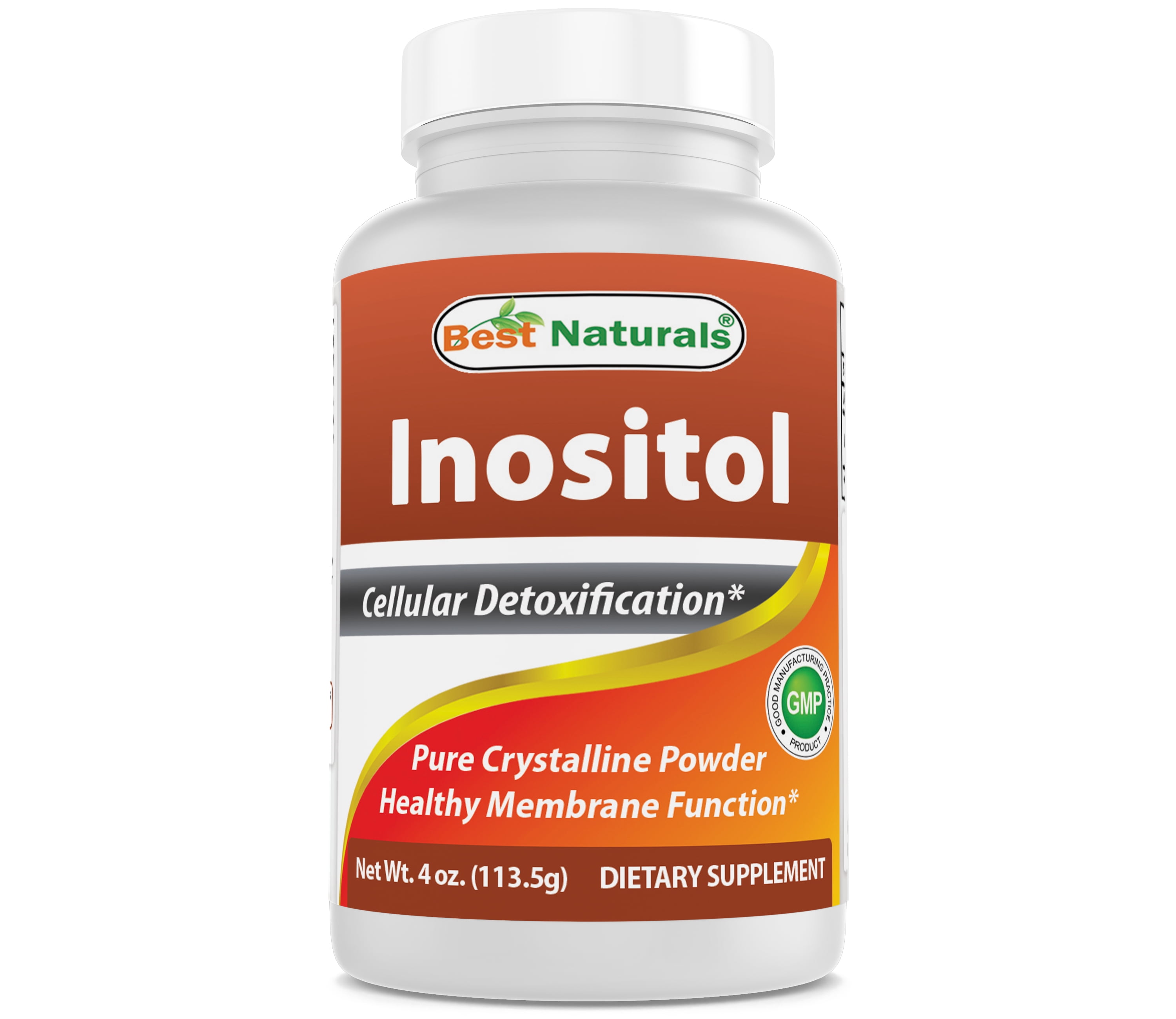 Inositol Powder 4 OZ by Best Naturals - Pure Crystalline Powder ...
