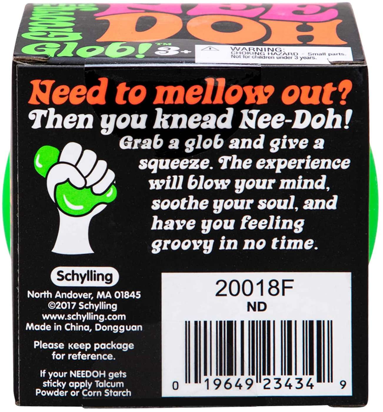 Small Nee Doh Stress Ball (The Groovy Glob, Green)