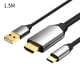 thumbnail image 1 of Cable compatible con HDMI Cable de pantalla de teléfono inteligente 4K HD TV Proyección Línea de PVC para tipo C, 1,5 m Methold  EL001457-02B, 1 of 2