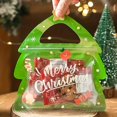 thumbnail image 2 of 10 bolsas de regalo para festivales navideños, perfectas para fiestas de cumpleaños y decoración navideña, ideales para dulces, galletas, chocolates, 2 of 5