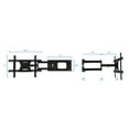 thumbnail image 5 of Mount-It! Full Motion TV Wall Mount, Fits 32 to 70 inch TVs, 24 inch extension, Capacity 100 lbs., 5 of 10