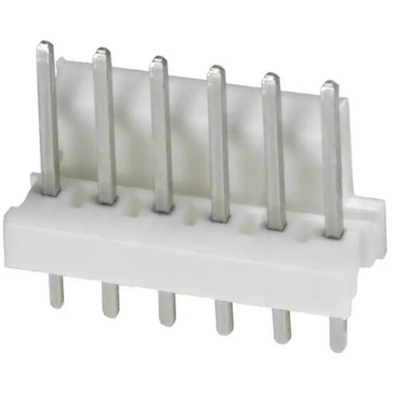 Pack of 7 640454-6 Connector Header 6 position 2.54mm Through Hole :RoHS