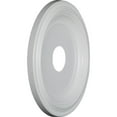 thumbnail image 2 of 16"OD x 3 1/2"ID x 1 3/8"P Traditional Thermoformed PVC Ceiling Medallion (Fits Canopies up to 9 1/2"), 2 of 4