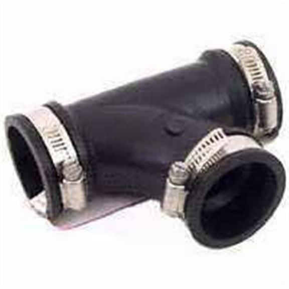 Fernco 3 In. Flex Quick Tee PQT-300 - Not for Underground Connections - 1 Piece