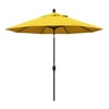 California Umbrella 101" Lemon Solid Print Octagon Market Patio Umbrella