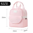 thumbnail image 2 of Lunch Bag For Women, Insulated Womens Lunch Bag For Work, Large Lunch Box For Women With Two Matching Containers, Lunch Bag - Pink, 2 of 6