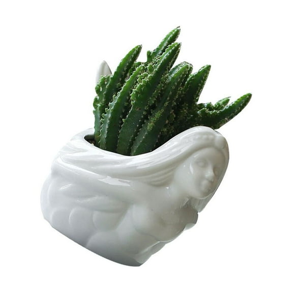 MLINS  Ceramic Succulent Flower Pot Decorative Gardening Props