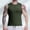 F-6Army Green, variant on ZHOGXU Mens Tank Top Sleeveless Round Neck Solid Color Tight Base Fitness Training Running Quick Drying Basketball Vest For Daily Wear,Army Green,L