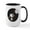White/Black Inside, variant on CafePress - Space Snoopy - 15 oz Ceramic Large White Novelty Mug