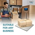 thumbnail image 2 of Smart Weigh 440lbs x 2 oz. Pro Digital Shipping and Postal Scale USB-C or Battery Power with Wide Stainless Steel Large Platform, UPS USPS Post Office Postal Scale a, 2 of 7
