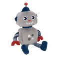 thumbnail image 2 of Bedtime Originals Robbie Robot Gray/Blue Plush Stuffed Animal Toy, 2 of 6