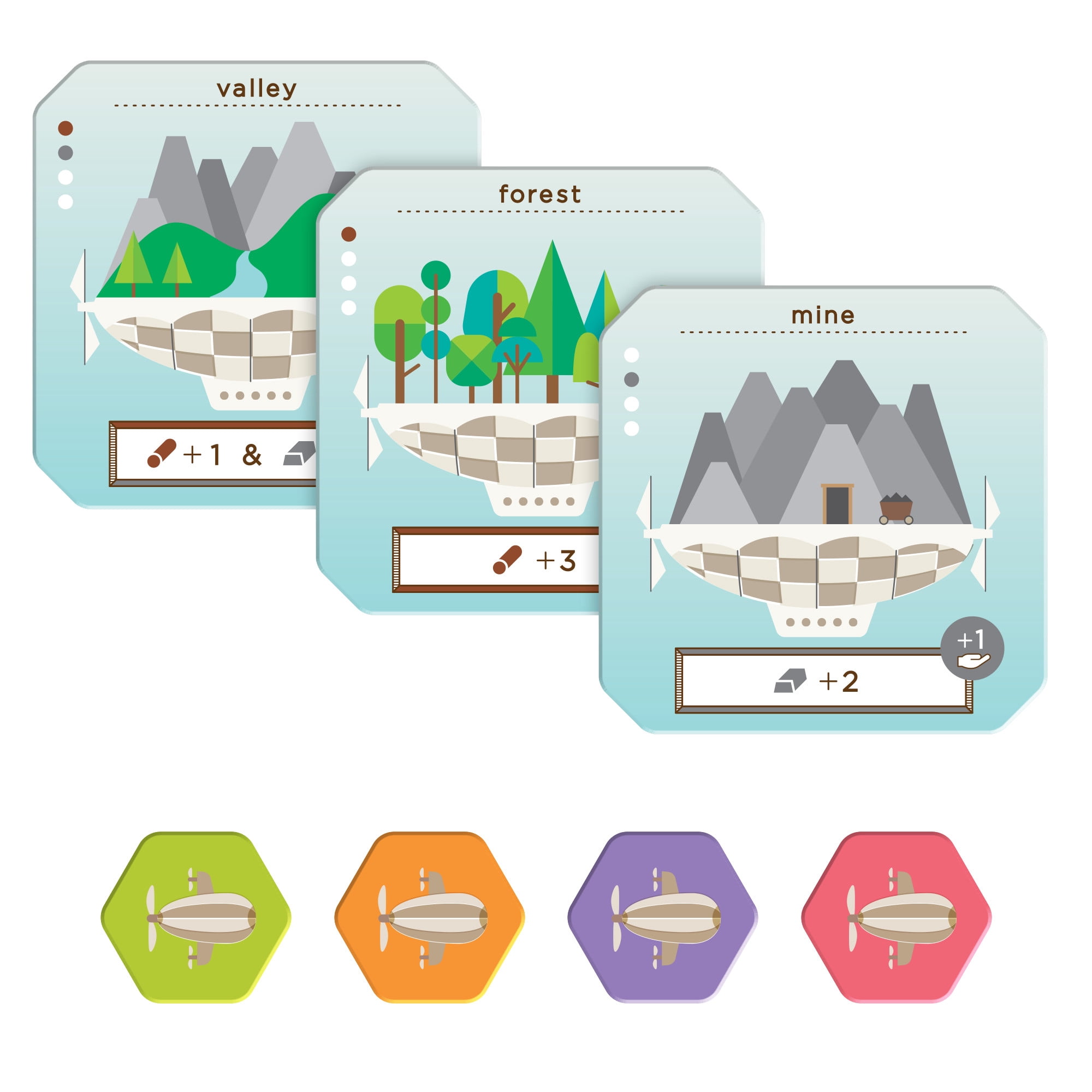 Airship City Board Game