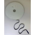 thumbnail image 4 of Polypropylene Grosgrain Ribbon, 0.375in x 100 yards, Navy with White Stitches, 4 of 4